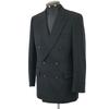 80s-90s Vintage Raglux Double-button Jacket S-M black(USED)
