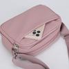 Crossbody Bag for Women Large Capacity Waterproof Nylon Multi Pocket Adjustable Wide Strap Travel Shoulder Satchel Daily Purse