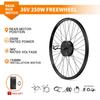 48V/250W-1000W Electric Bike Rear Hub Motor Kit