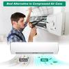 Electrical dust blower 3-speed Air Duster-performance-strong 60000 RPM air fan electronics cleaner for laptop office equipment