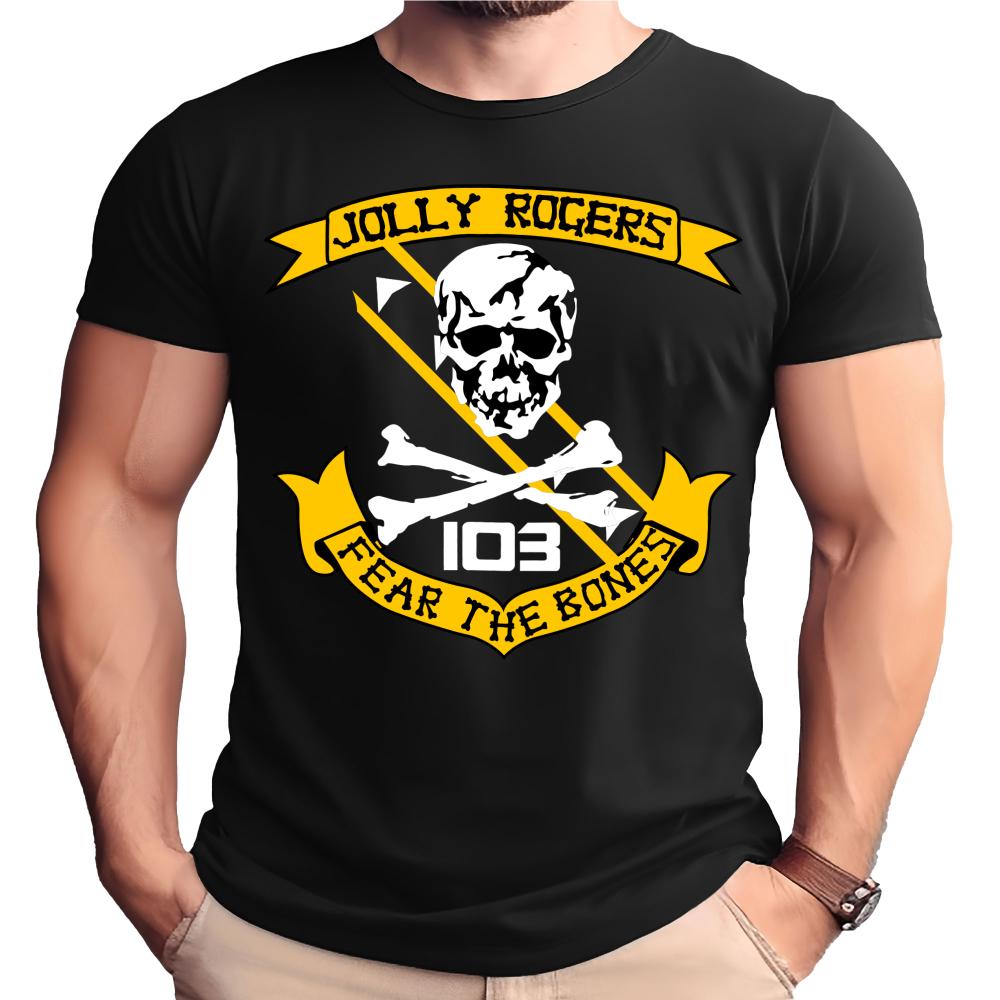 

Naval Jolly Rogers VFA103 Squadron Symbol Emblem TShirt 100 Cotton ONeck Short Sleeve Summer Casual Mens Tshirt Size S4XL S