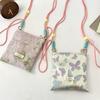 Bunte Schmetterling Handyhülle Mädchen Umhängetasche Verstellbare Schultertasche Kleine Geldbörse Handtaschen Umhängetaschen für Frauen
