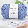 Handmade Cotton and Raffia DIY Yarn Pack for Weaving Bags & Hats