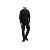 Emporio Armani Mikina s kapucí a potiskem, na zip, s dlouhým rukávem, pánská, černá 8NPM13-PJ05Z-1200