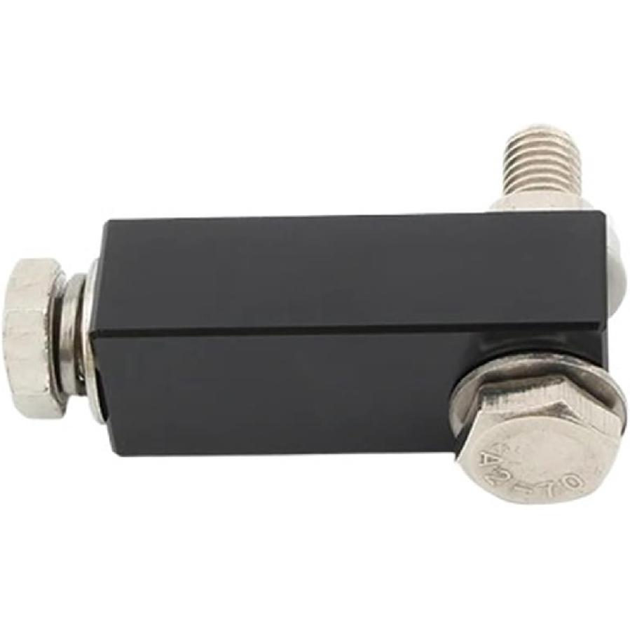 

Universal Motorcycle Headlight Mount Block Extension Bracket CNC Compatible With Dyna Wide Glide FXW FXST(Black) чорний