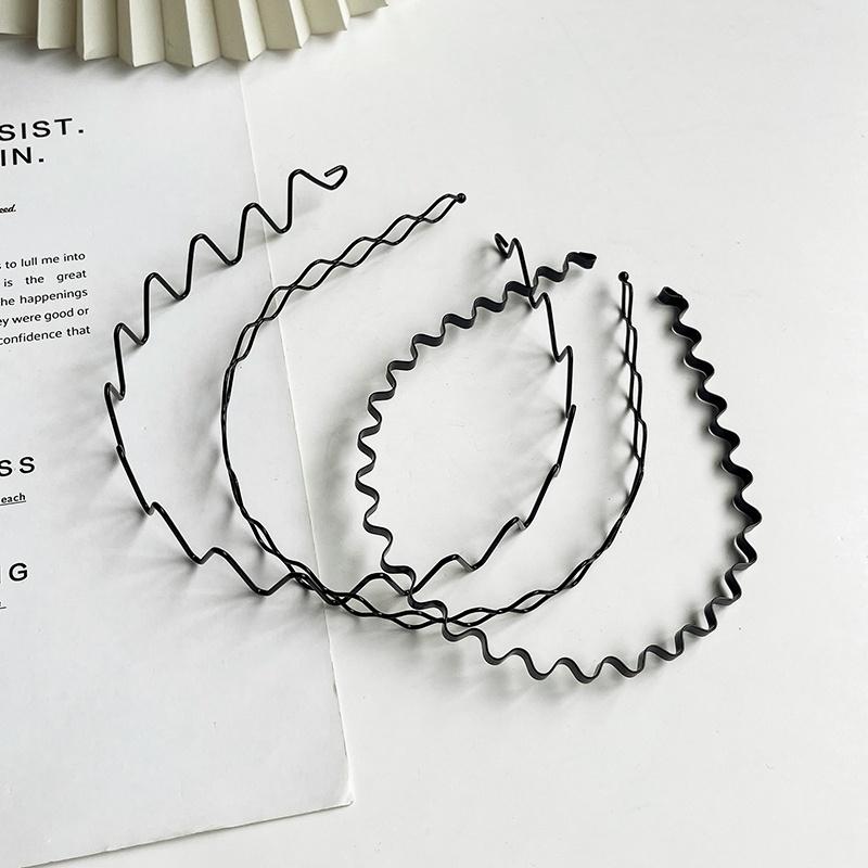 AISHG Non-slip Wash Wave Hair Bands for Women Invisible Movement Tide Simple Back Headwear Korean Hairband Girl Hair Accessories