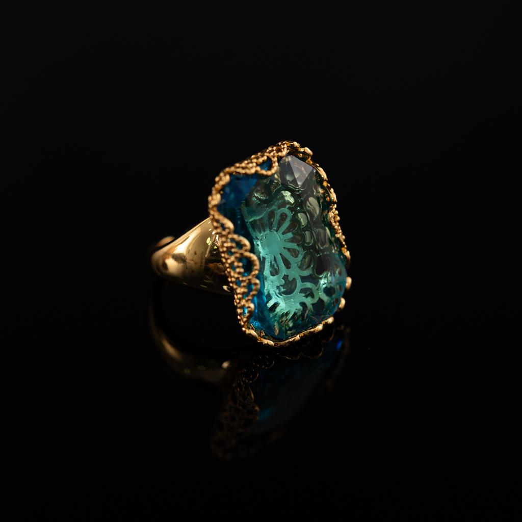 Medieval Copper Alloy Ring, Retro Court Style, High Sense Female Designer Temperament, New Ring