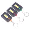 1Pcs Portable Mini Cob Led Keychain Flashlight Key Chain Torch Light Lamp
