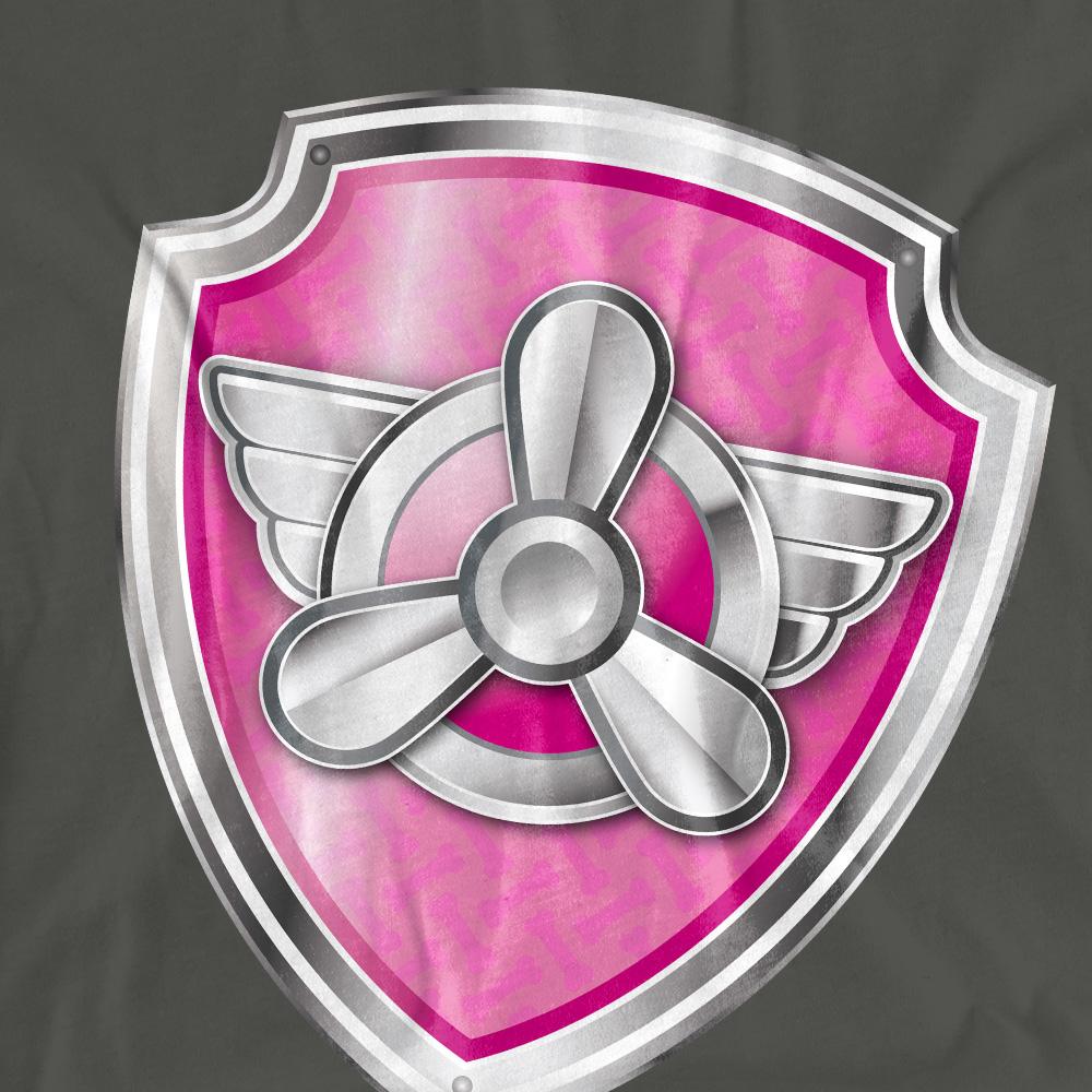 Paw Patrol Unisex Adult Skye Badge T-Shirt