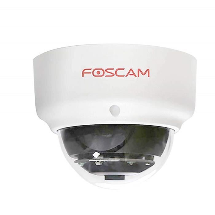 Foscam D2EP Caméra IP Full HD Full HD 2MP PoE P2P WDR 2.0 avec Vision Nocturne Infrarouge jusqu'à 20 m 3001