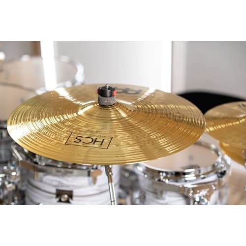 MEINL HCS Series Cymbal Set: Complete Cymbal Set-up, 14" Hihat, 16" Crash, and 20" Ride, HCS 141620