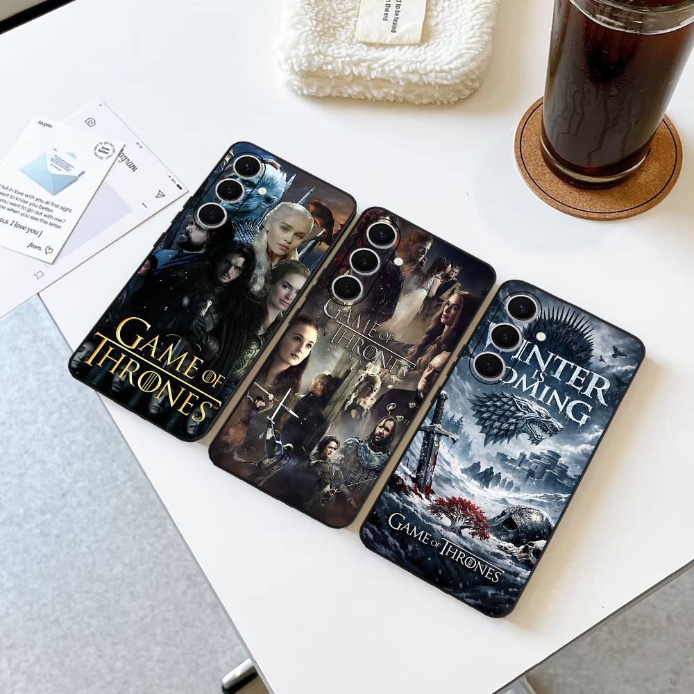 Film G-Game Of T-Thrones Phone Case For Samsung S 24 Fe 25 Ultra Plus 20 Lite 21 30 22 23 24 22 Ultra 5G Fundas
