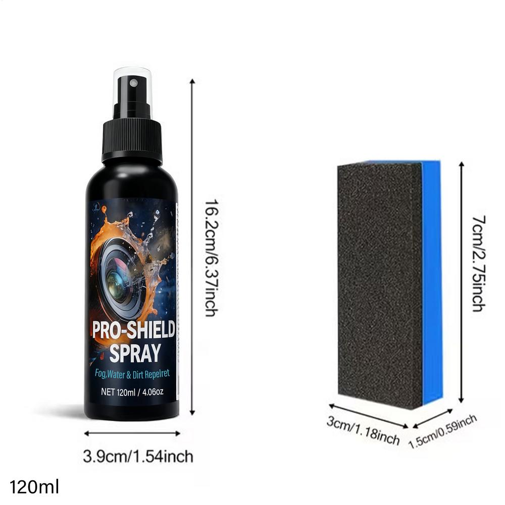 

Camera Cleaning 120ml Defogger Liquid Solution Lens Cleaner Spray For Swim Goggles Mirrors Workplace Sports Daily Commuting Home