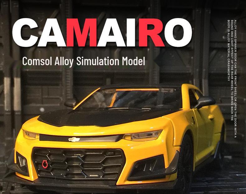 Chevrolet Camaro Bumblebee Alloy Model Toy Car for Boys