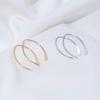 Minimalist Line Earrings, Versatile Sense, Korean U-shaped Stud Earrings, Less Temperament, Daily Commuting Earrings