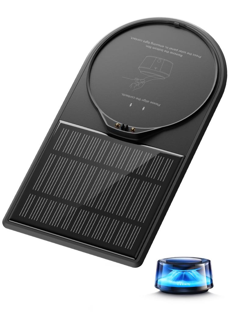 CEENIU CF8 Solar Monocrystalline Photovoltaic Conversion Safe Charging Solar Charger Panel, High-Performance Silicon, 20% Efficiency, Protection,
