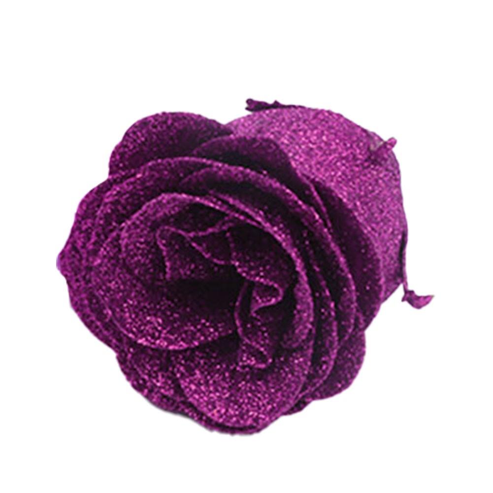 Fake Roses DIY Flowers with Stems for Wedding Bouquets Arrangement