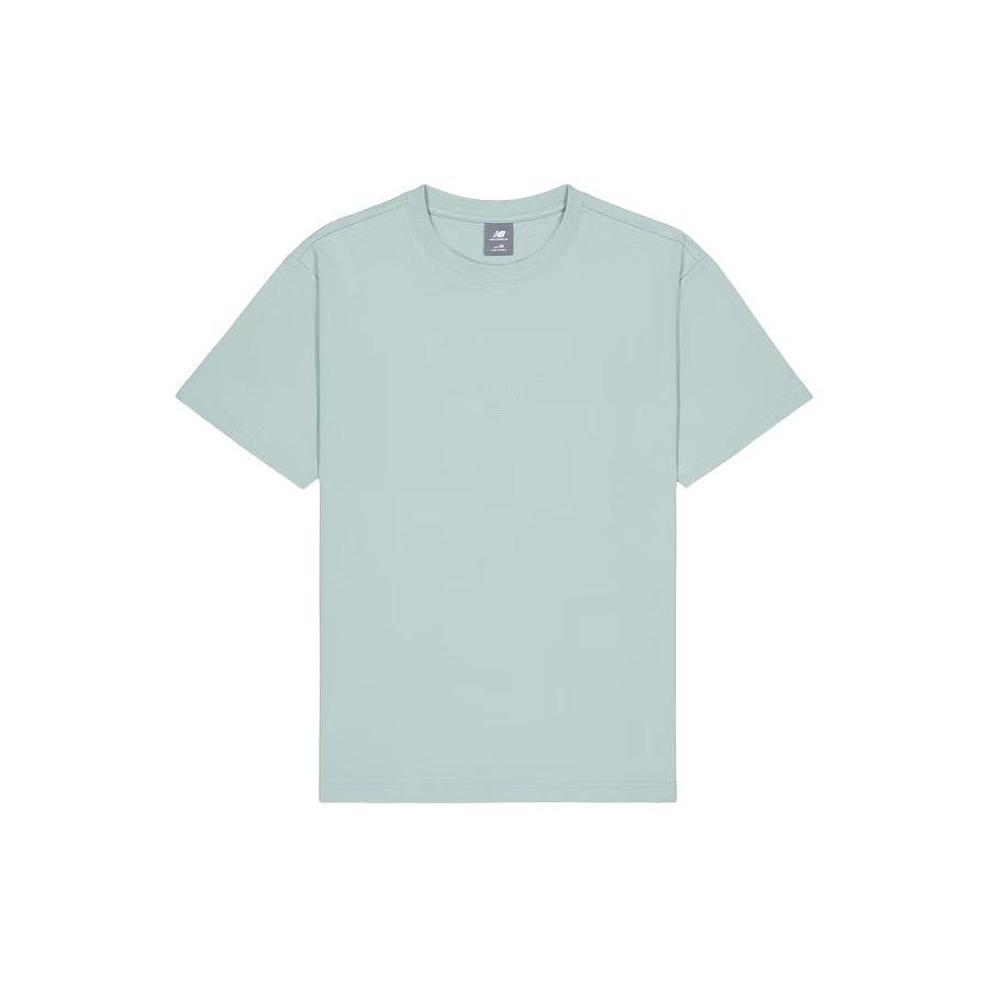 New Balance Cotton T-Shirt Asia Sizing  Salt Marsh  Men s AMT41653-SAM L