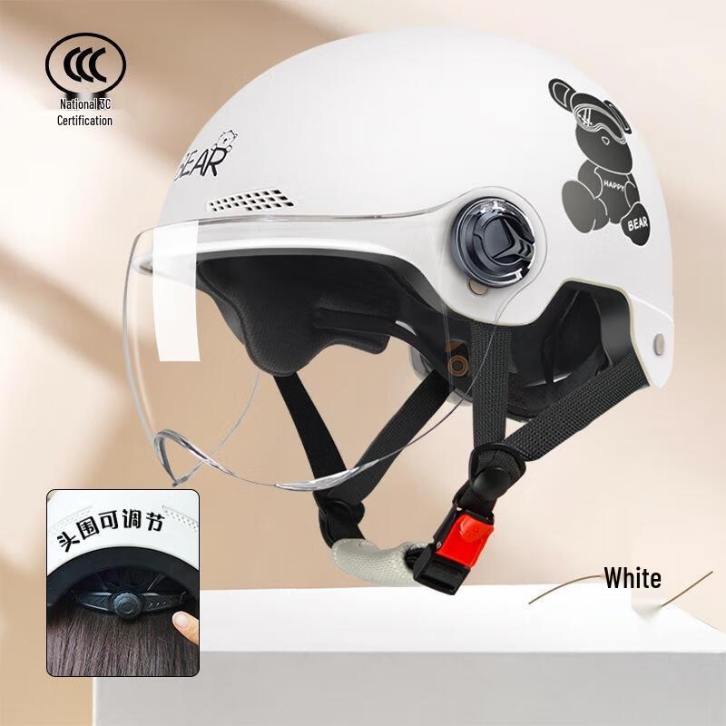 JINGRX All-Season 3C Certified Motorcycle & Electric Vehicle Helmet