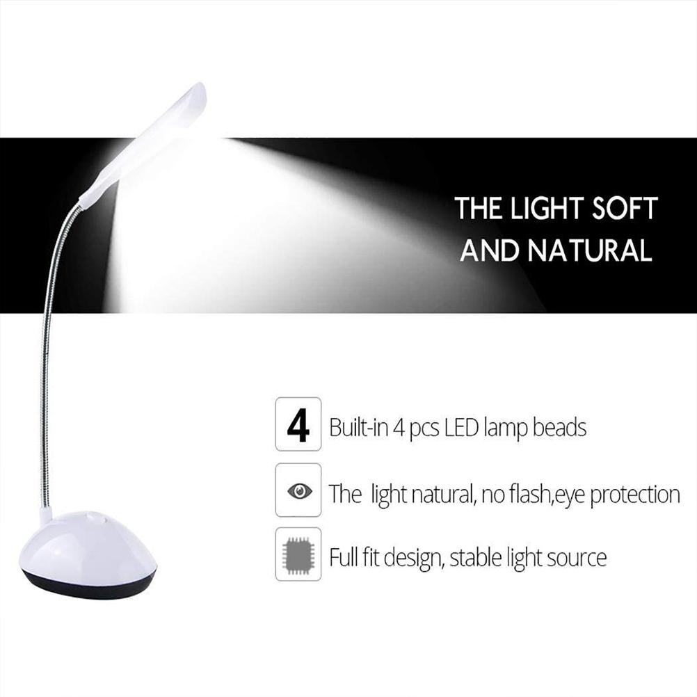 LED Desk Lamp 360 Degrees  Rotating Reading Light Portable Eye Protective Table Lamp