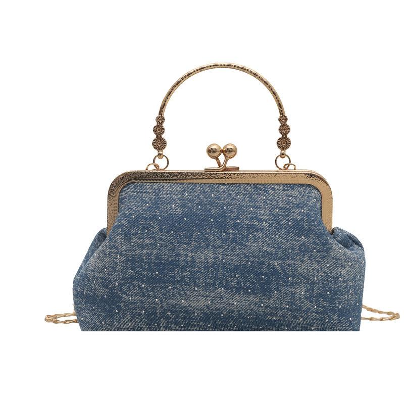 Handbag Fashion Chain Bag Women's 2025 Summer New Trend Simple Shoulder Shell Bag Casual Messenger Bag