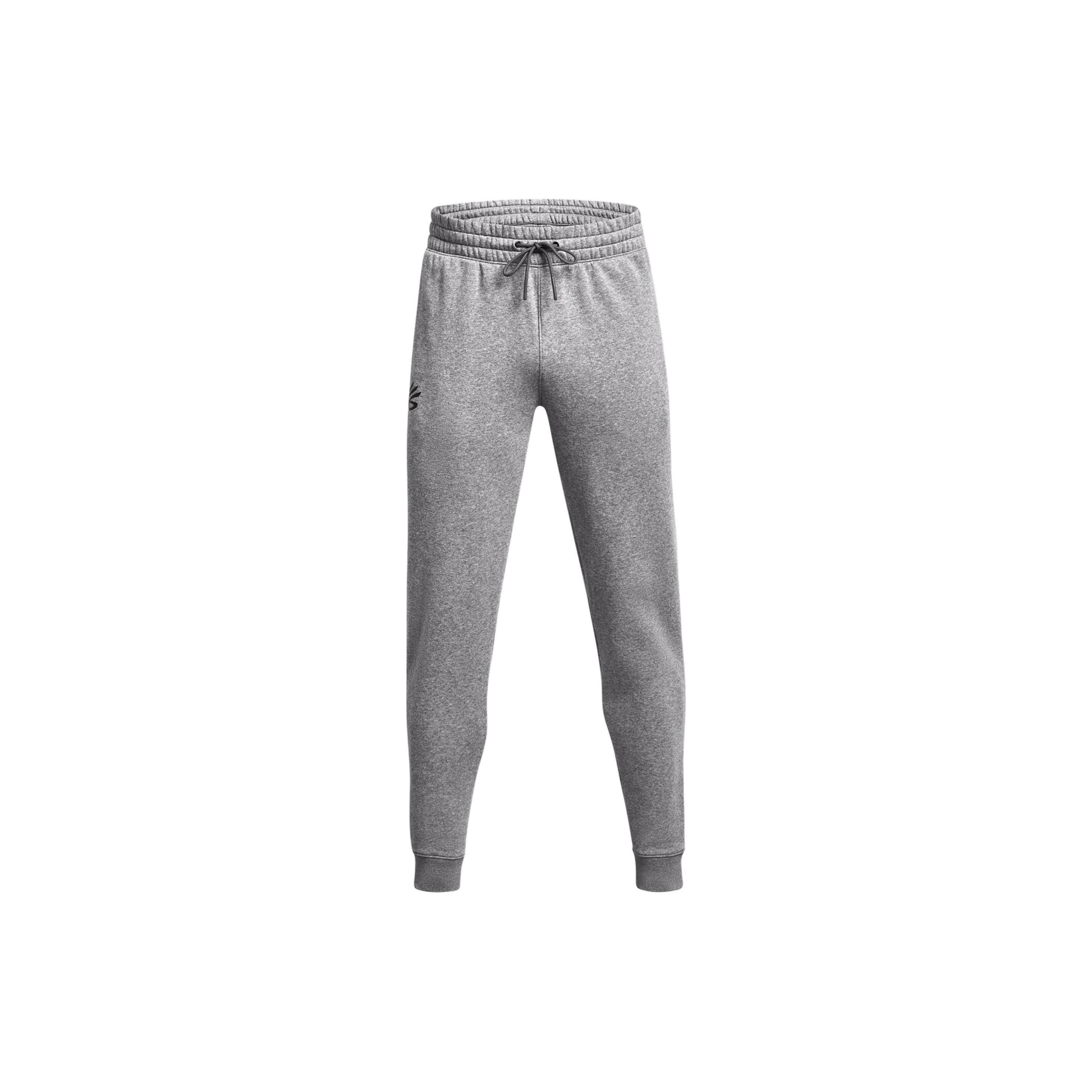 Under Armour Curry Splash Logo Joggers Sweatpants Grey Men s 1380838-025 XXL
