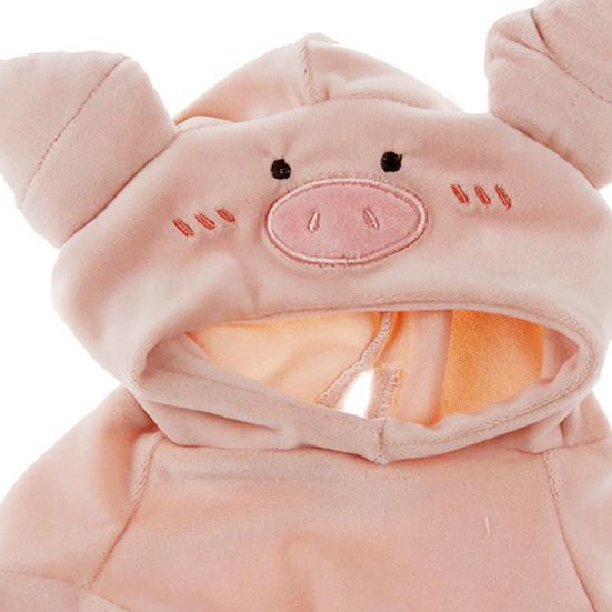 Yousheng Haustierkostüm Schwein Cosplay Atmungsaktive weiche Katze Hund Winterwarme Kleidung für