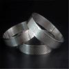 Stainless steel mousse ring mold circular tower ring with holes French oval cake cheese DIY baking tool