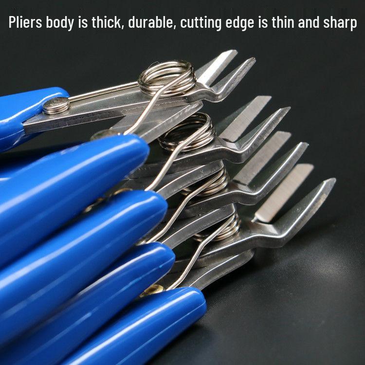 Pince coupante diagonale Ruyi 5 pouces en acier inoxydable et coupe-carottes pour électriciens et électroniciens