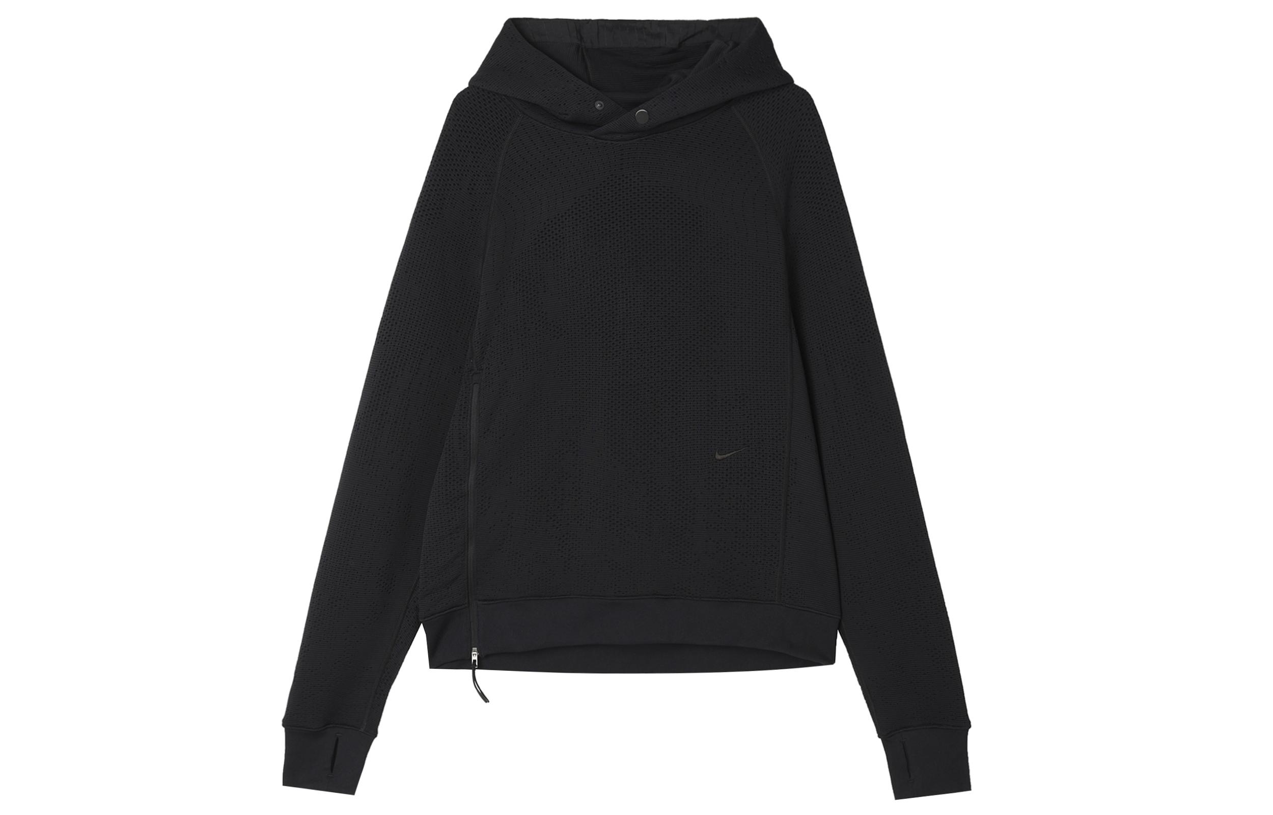 Nike THERMA FIT ADV Sweatshirts Men s Black Hooded Moderate Regular FB6848-010 M