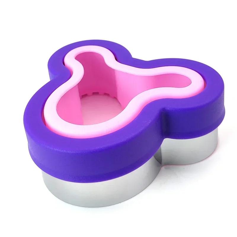 Sandwich Cutter and Sealer Set for Kids Stainless Steel Cookies Mold Bread Mould Cookie Cutters Bento Lunch Kitchen Accessories