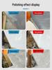 Integrated Tile Edge Grinding & Polishing Disc for Stone, Marble, Quartz, Chamfering, and Dry Trimming