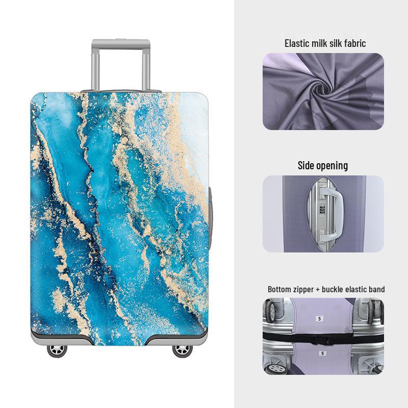 Waterproof Wear-Resistant Elastic Suitcase Protective Cover