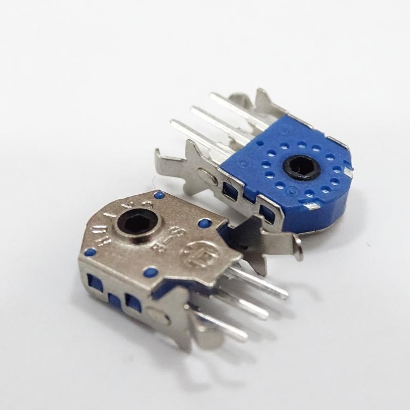 2 Stück HUANO Metall-Mausrad-Encoder 8mm Blaue Kerne Mechanismus für GPROX Superlight