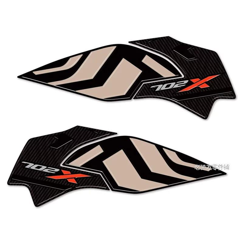 Adesivi per Serbatoio Carburante in Resina Epossidica per Benelli 702X 2024-25 - Accessori Modificati