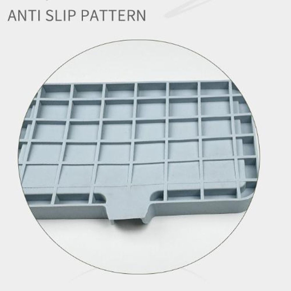 Detachable Toothbrush Holder Draining Cosmetic Storage Box Silicone Toothbrush Storage Box Travel