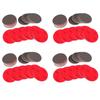 20pcs Round Sanding Blocks For Woodworking Metal And Vehicle Refinishing Wet Dry Sandpaper Pads For Home Improvement