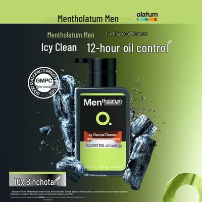 Mentholatum Ice Cool Active Carbon Facial Cleanser