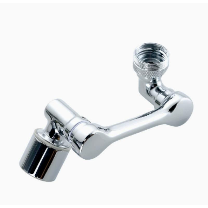 

Faucet Extender ABS 1080 ° Rotating Universal Rocker Arm Mechanical Splash Proof Filter Screen Convenient and Practical