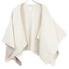 Max Mara [Ausgezeichneter Zustand/Inländisch Authentisch] SERRA White Tag Alpaka- und Wollcape/Poncho (Produktcode: 473609276) Jacke Elfenbein / beige Gebraucht