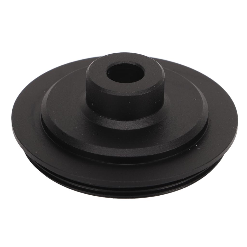 Bike Headset Top Cap Aluminum Alloy Plastic Headset Stem Cap Cover for Bike Modification Black