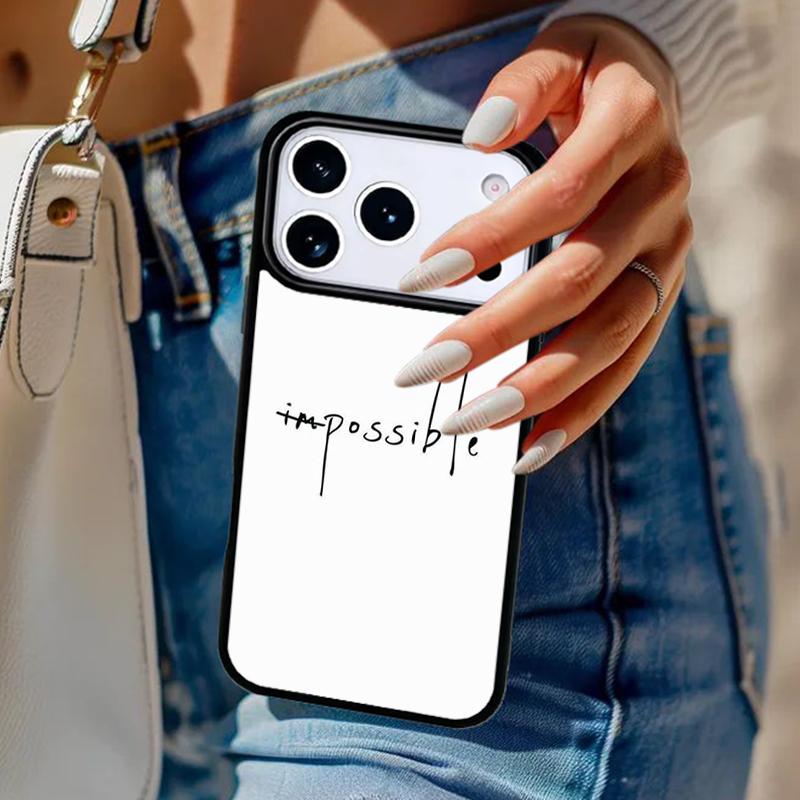 SASSY QUOTES TPU Phone Case For iPhone 17 Air 14 15 13 12 Max Cover For Apple 16e 11 Pro Max Plus Coque