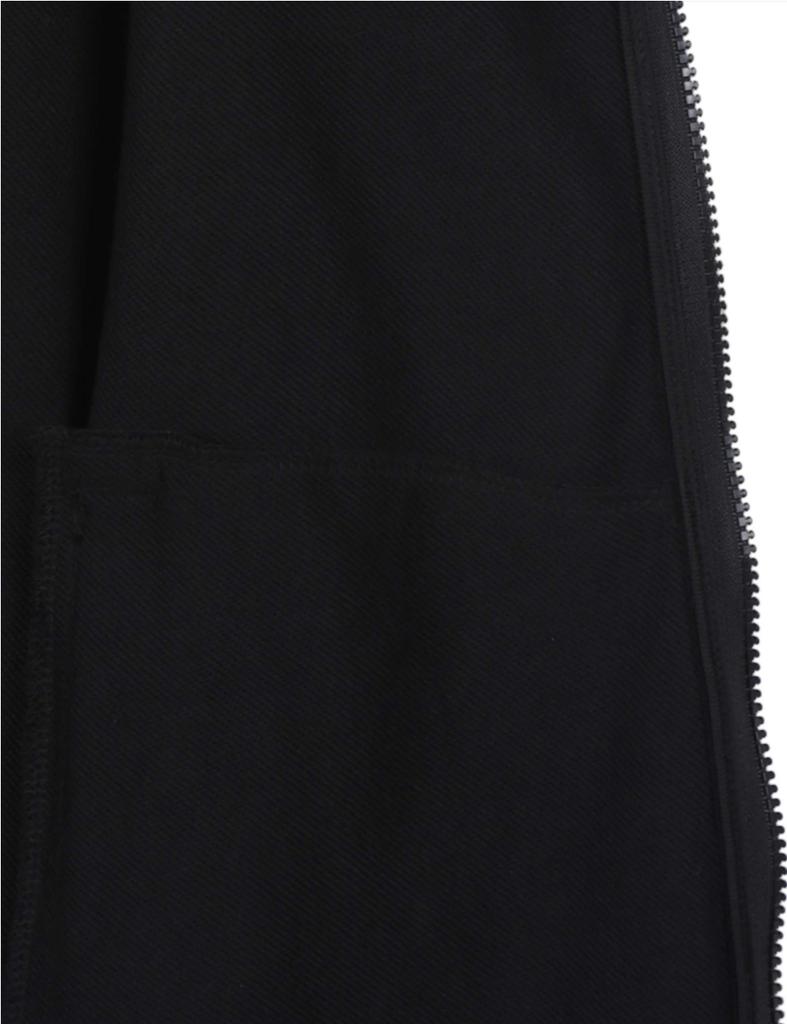 Nba Sleeveless Zip-Up Hoodie Black