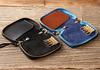 PARLEY Elk Key Case for Smart Keys, Deerskin Leather, Available in 7 Colors: Black, Red, Purple, Brown, and Navy, FE-68 (Black)