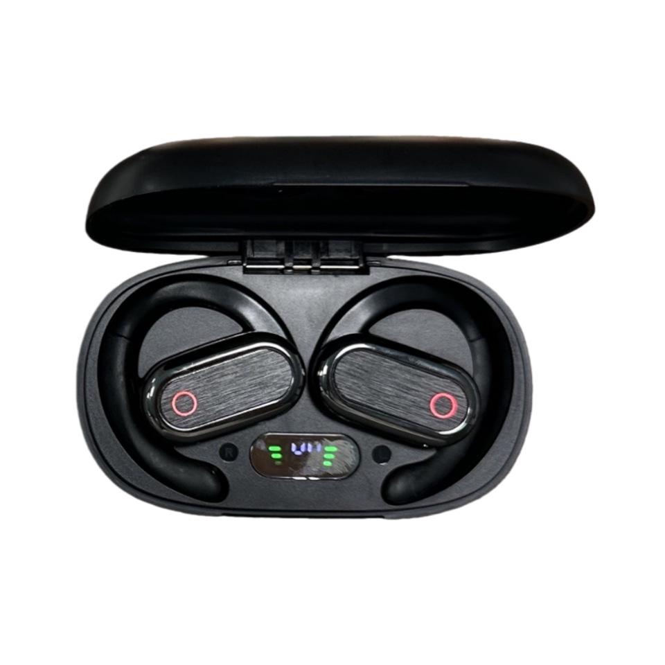 

X96 Brushed Open-Ear Bluetooth Headphones: Long Battery Life, Waterproof, Stereo Sound, Ideal for Sports.