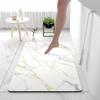 Diatom Thickening Printing Mat Bathroom Bath Nonslip Carpets In Wash Basin Bathtub Side Floor Rug Shower Room Doormat Memory Foam 3d Pad