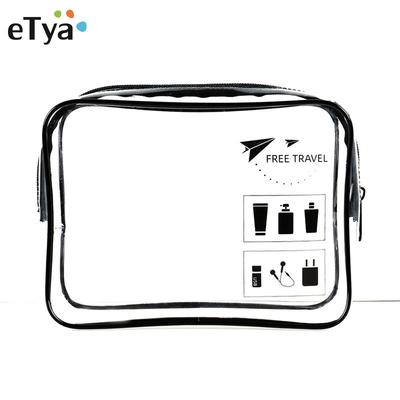 Wasserdichte transparente PVC-Bad-Kosmetiktasche für Damen, Make-up-Tasche, Reise-Reißverschluss, Make-up-Beauty-Organizer, Wasch- und Toilettenartikel-Aufbewahrungsset