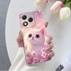 For Honor 400 Lite  Case Luxury Fashion Clear Phone Case For Honor 400 Pro Marble Flower Transparent Soft Silicone Protect Cover