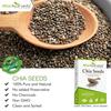 Attar Ayurveda Chia Seeds 250 gm Pack of 1 | Pure Natural Superfood for Weight Control, Heart Health, and Digestive Wellness