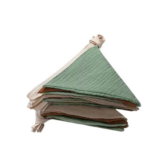 Vimpelbanner Vimpelflagg Barneromsgirland Stoff Babybanner Trekantvimpler Streamers